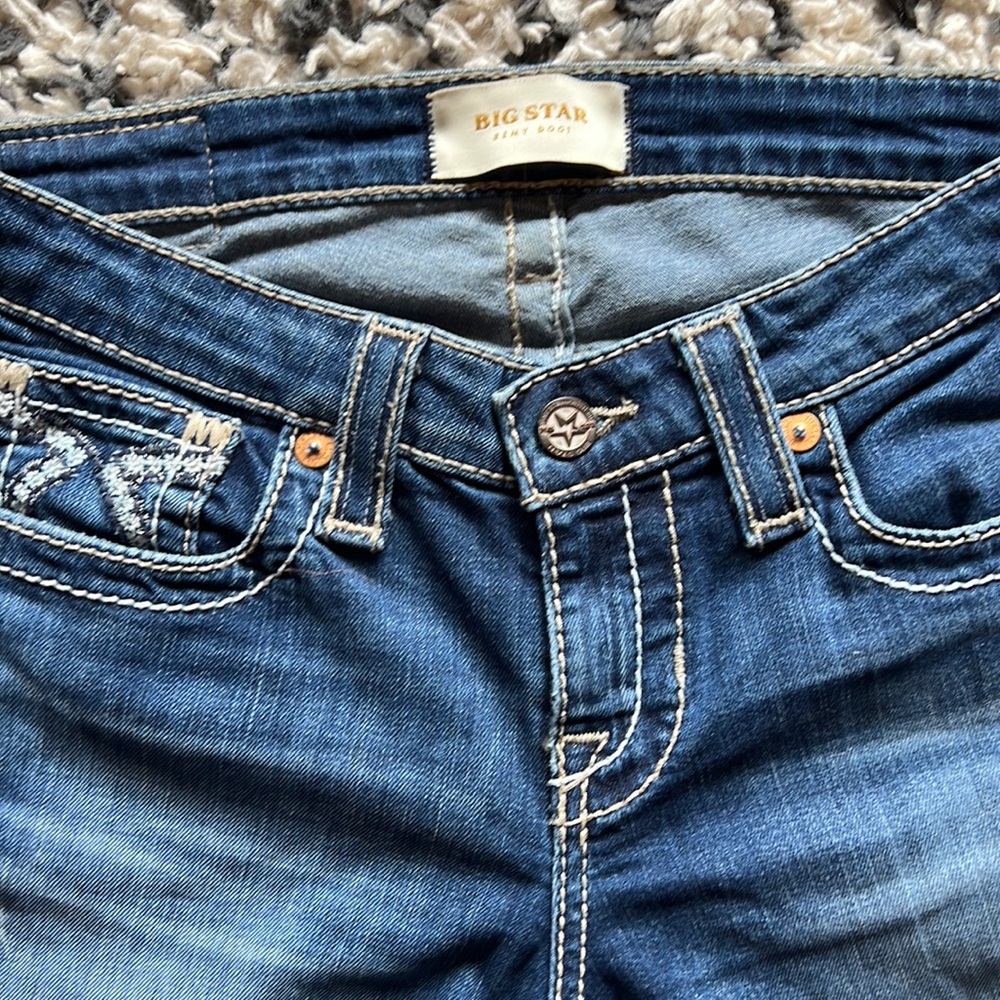 Big star boot cut jeans